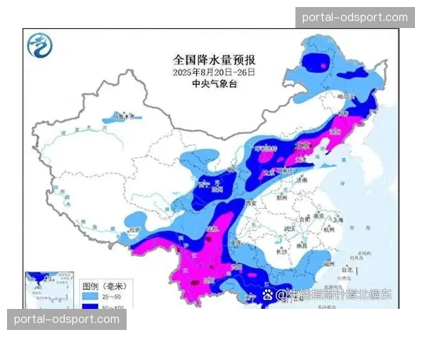 气象部门发布提醒，本周末多地球赛可能受降雨天气影响